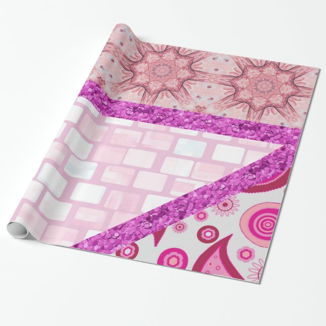 Glossopapier Geschenkpapier (Ungerollt)