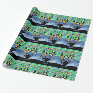 Glosswrapping Paper, African Women Geschenkpapier