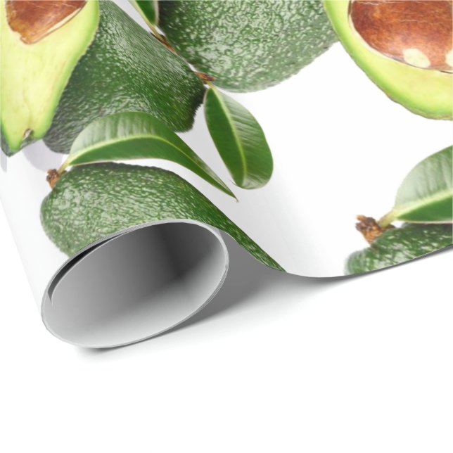 Glosswrapping Paper Avocados Geschenkpapier (Rolleneckpunkt)