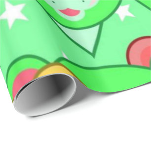 Glosswrapping Paper Colorful Teddy Bär Geschenkpapier