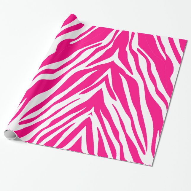 Glosswrapping Paper Pink Leopard Geschenkpapier (Ungerollt)