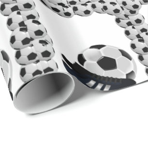 Glosswrapping Paper Soccer Ball Geschenkpapier