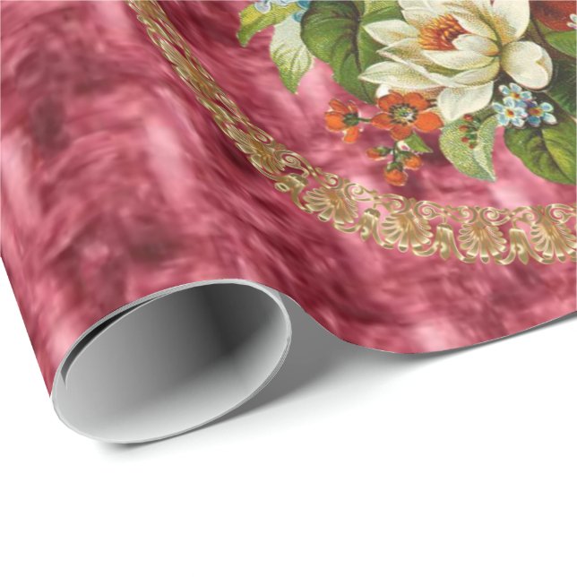 Glosswrapping Paper Viktorianisch Geschenkpapier (Rolleneckpunkt)
