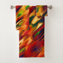 Glossy gefärbt von rot bis orange, ein wenig grün