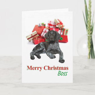 Glossy Grizzly Boss Frohe Weihnachten