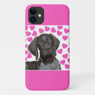 Glossy Grizzly Valentine's Puppy-Liebe Case-Mate iPhone Hülle