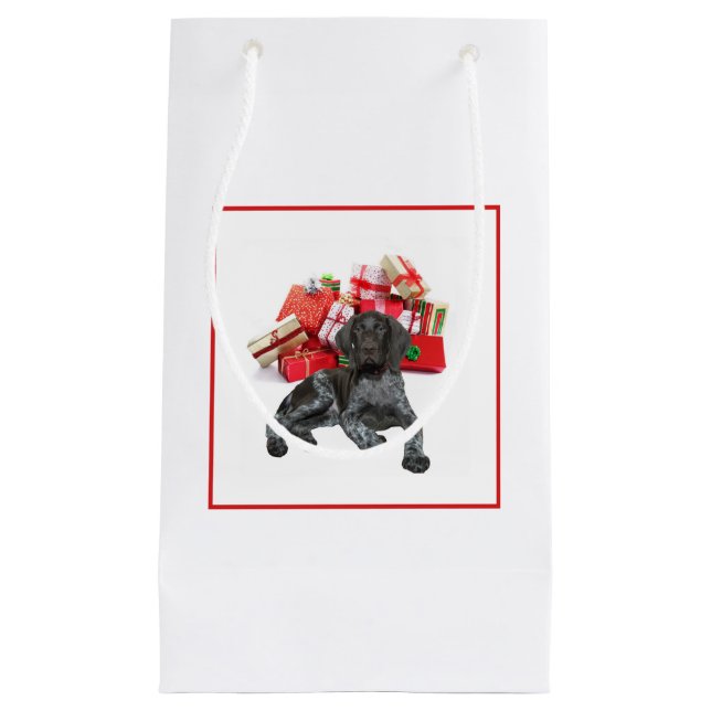 Glossy Grizzy Weihnachtsgeschenk Kleine Geschenktüte (Vorderseite)