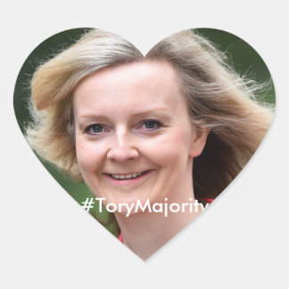 Glossy Liz Truss Stickers