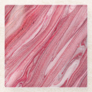 Glossy Nail Polnisch: Texturierter Hintergrund Glasuntersetzer