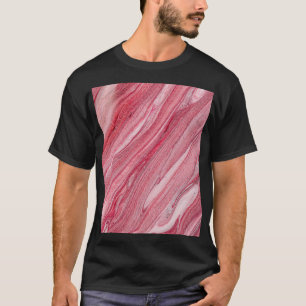 Glossy Nail Polnisch: Texturierter Hintergrund T-Shirt