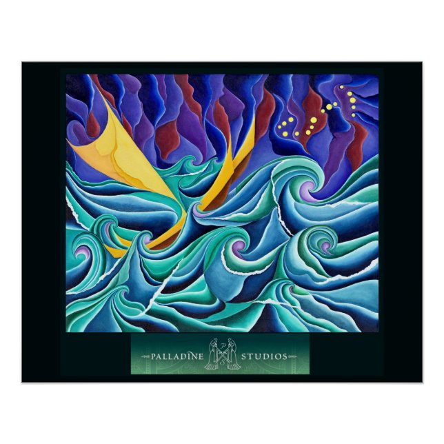 Glossy Poster 'Der Navigator' (Vorderseite)