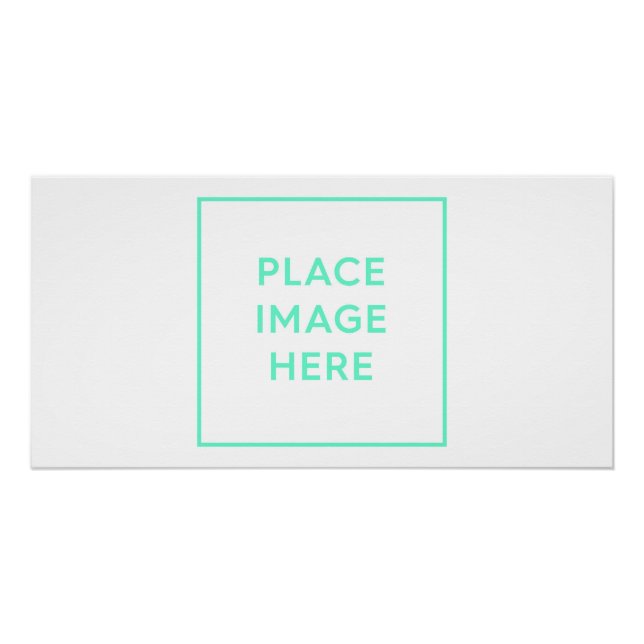 Glossy Poster Print - 28" x 14" (Vorderseite)