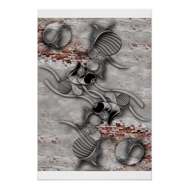 Glossy Poster "The Sensitive Expression" (Vorderseite)