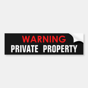 GLOSSY STICKER FÜR PRIVATE EIGENSCHAFT AUTOAUFKLEBER