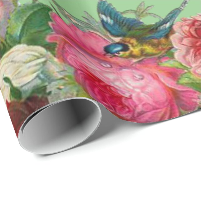 Glossy Wrapping Paper Giraffe Geschenkpapier (Rolleneckpunkt)