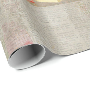 Glossy Wrapping Paper Paris Frankreich Geschenkpapier