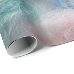 Glossy Wrapping Paper Pastellgarn Geschenkpapier
