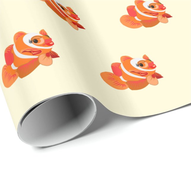 Glossy Wrapping Paper - Riki 3 Geschenkpapier (Rolleneckpunkt)