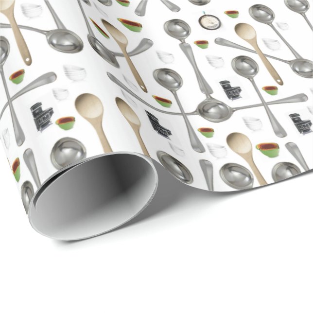 Glossy Wrapping Paper Spots Geschenkpapier (Rolleneckpunkt)