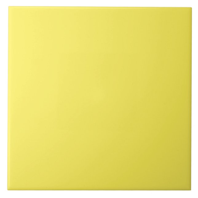 Glossy Yellow Fliese (Vorderseite)