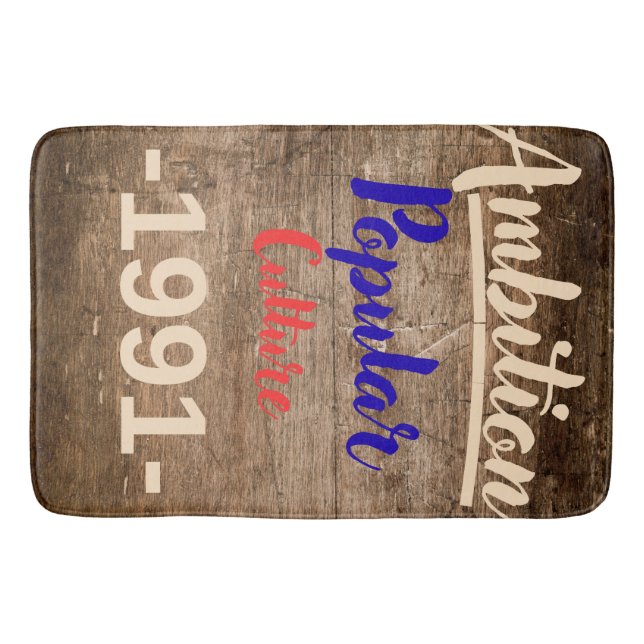 Glossyposter Badematte (Vorderseite)