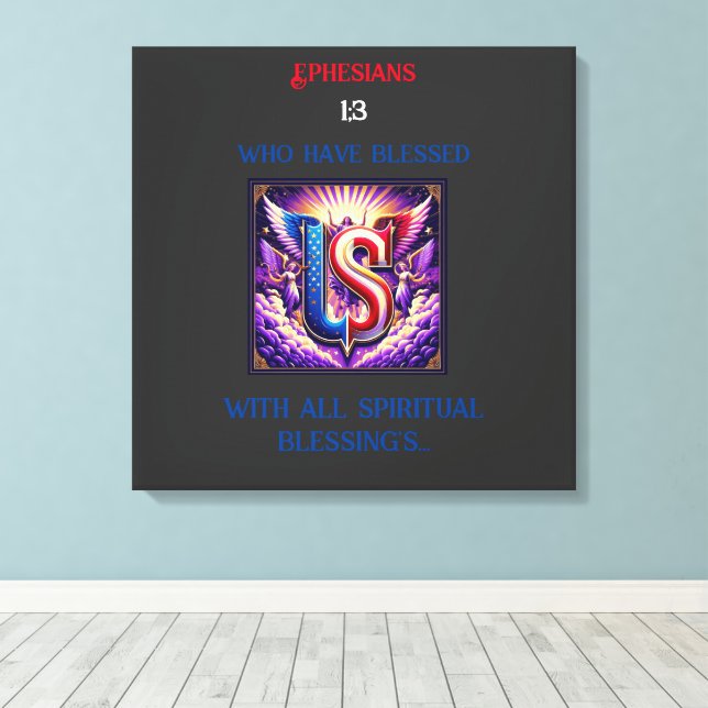 Glossyposter Leinwanddruck (Insitu (Holzboden))