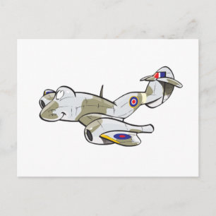 Glostermeteor Postkarte