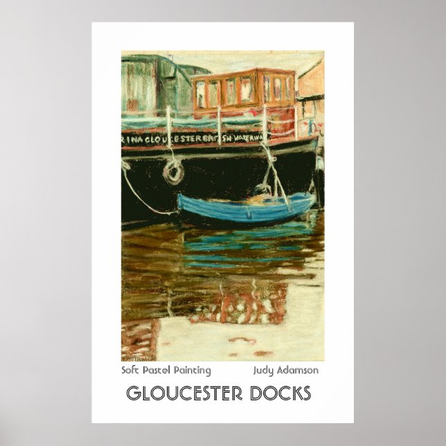 Gloucester Docks Fine Art Print oder Poster (Vorne)