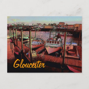 Gloucester Harbour Postcard Postkarte