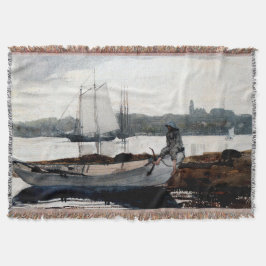 Gloucester Harbour und Dory Winslow Homer 1880 Decke