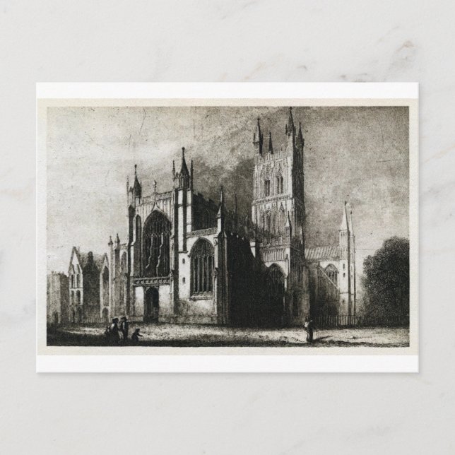 Gloucester Kathedrale Postkarte (Vorderseite)