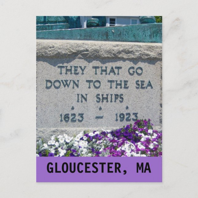GLOUCESTER, MA POSTCARD POSTKARTE (Vorderseite)