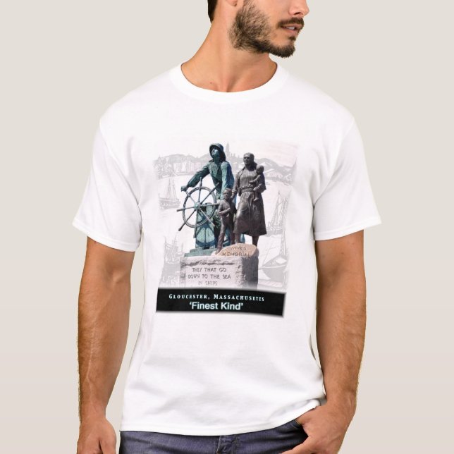 Gloucester, MA T-Shirt (Vorderseite)