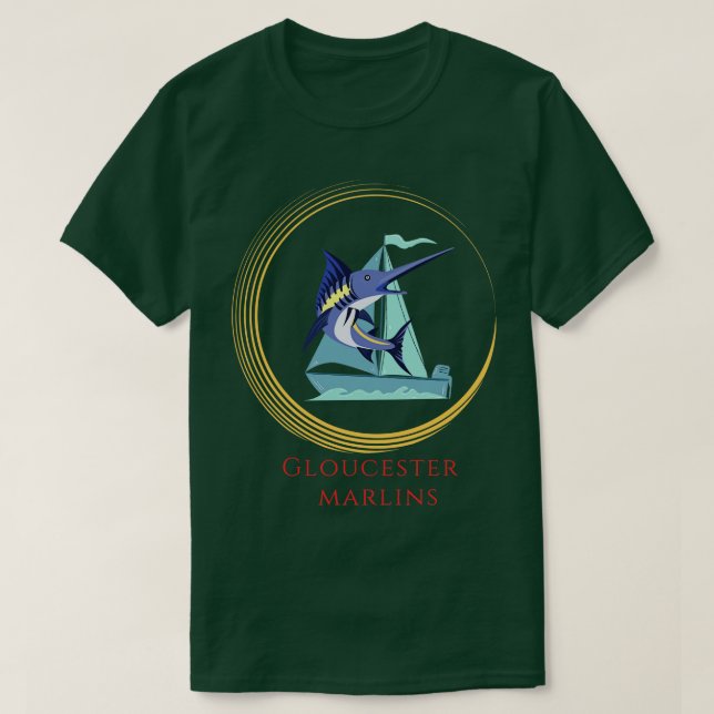 Gloucester Marlins TShirt (Design vorne)