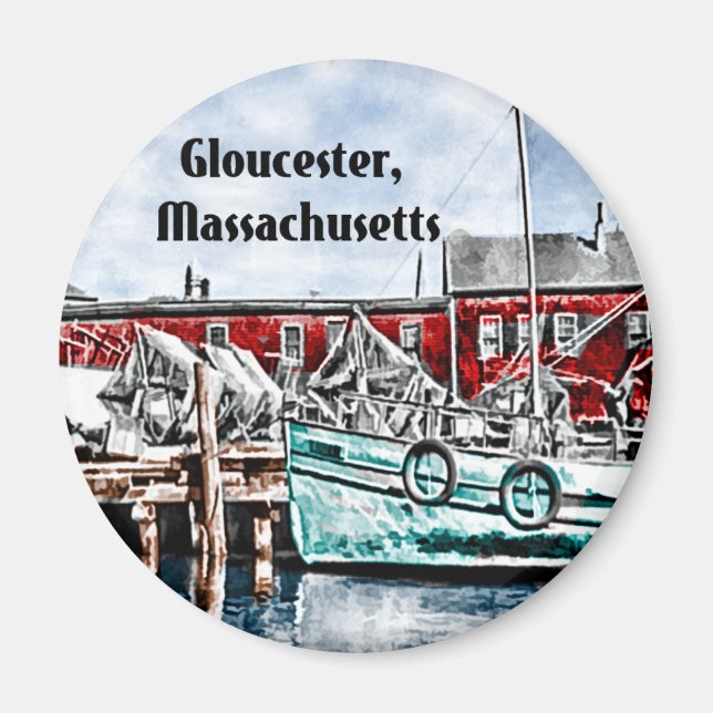 Gloucester, Massachusetts Magnet (Vorne)