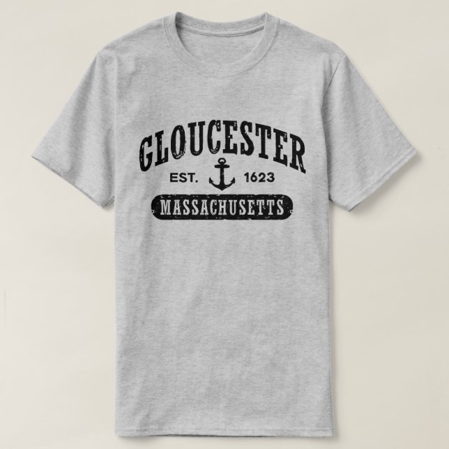 Gloucester Massachusetts T-Shirt (Design vorne)