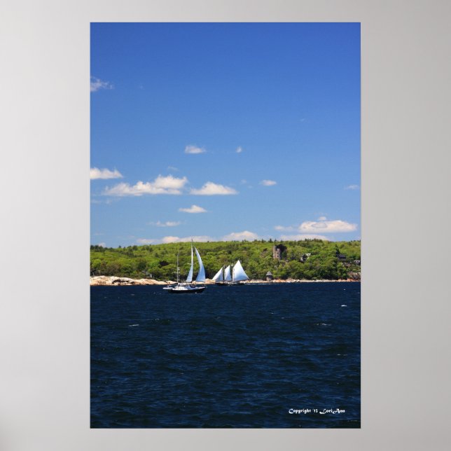 Gloucester Sailboat 3 Poster (Vorne)
