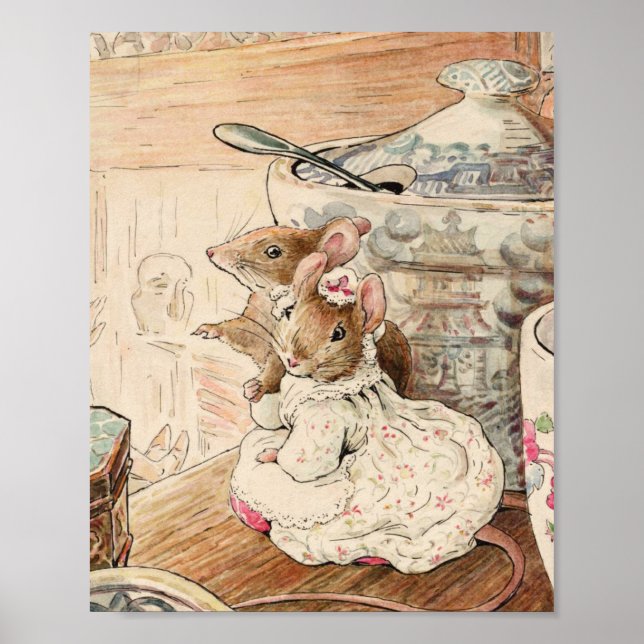 Gloucester Tailors Klage von Beatrix Potter Poster (Vorne)