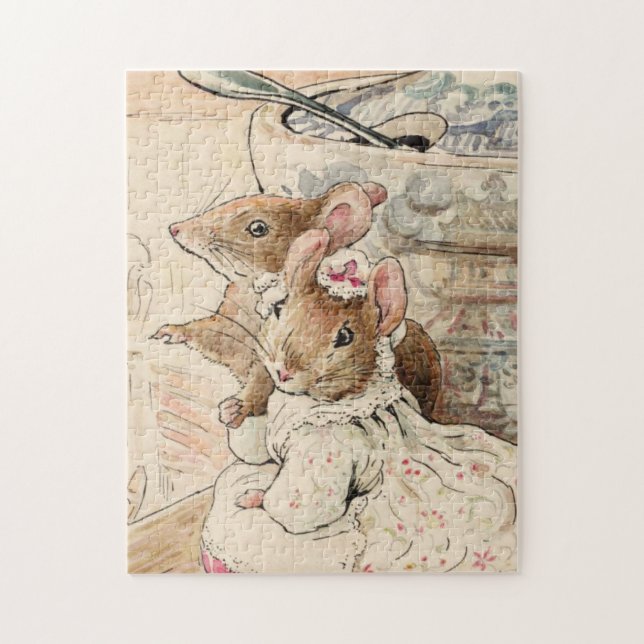 Gloucester Tailors Klage von Beatrix Potter Puzzle (Vertikal)