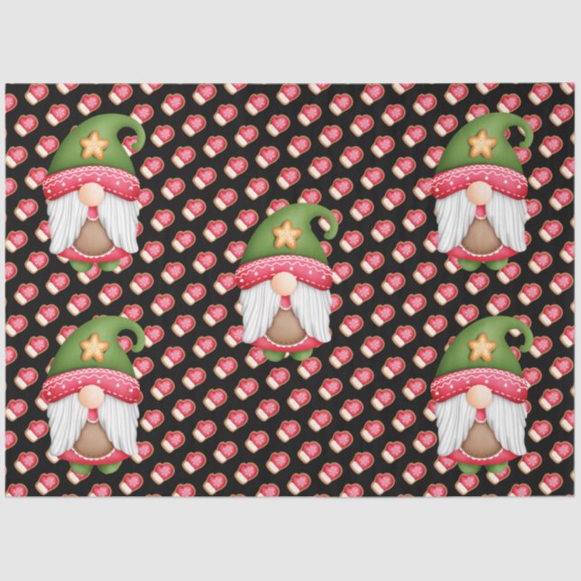 Glove Gnome Anpassungsfarbe Seidenpapier (Vorderseite)