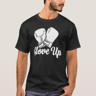 Glove Up Retro Women Boxing Sport Liebe T-Shirt