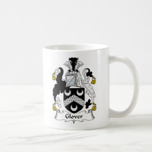 Glover-Familienwappen Kaffeetasse