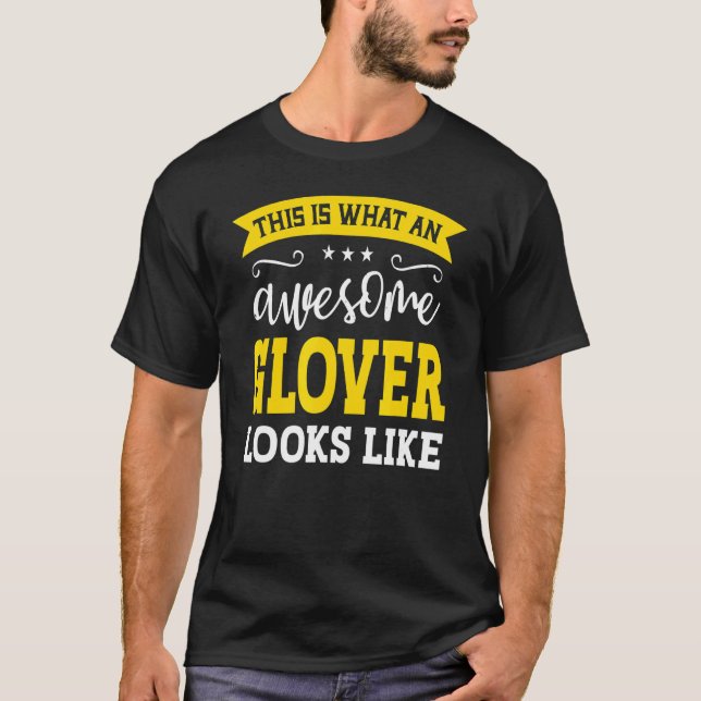 Glover Job Title Employee Funny Worker Profession  T-Shirt (Vorderseite)