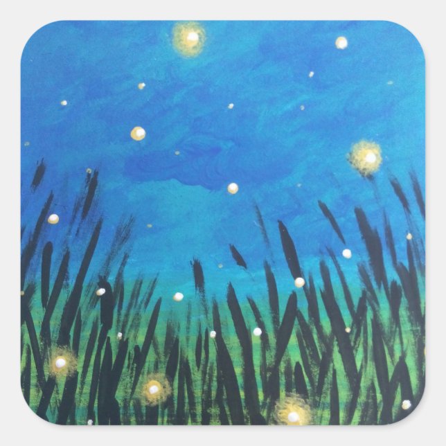 Glow Bug Sticker (Vorderseite)