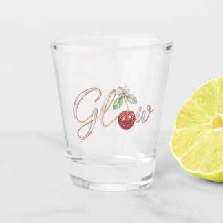 Glow Cherry – Glam Glass Schnapsglas