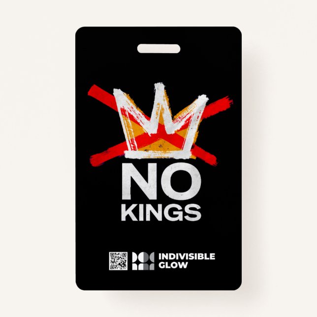 GLOW DEMOCRACY INFO CARD AUSWEIS (Vorderseite)