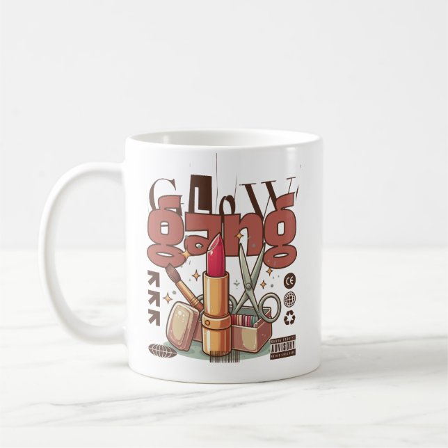 Glow-Gang Kaffeetasse (Links)