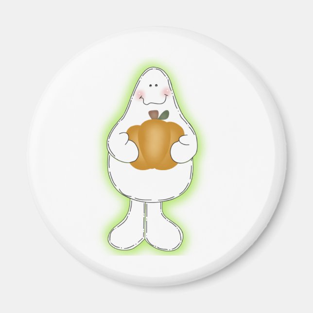 Glow Ghost Magnet (Vorne)