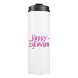 Glow-in-the-Dark Happy Halloween Thermosbecher