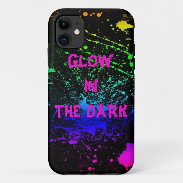 Glow In The Dark iPhone Case (Rückseite)